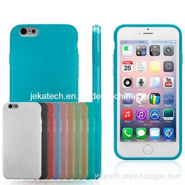 Brushed Soft Gel TPU Case for iPhone 6